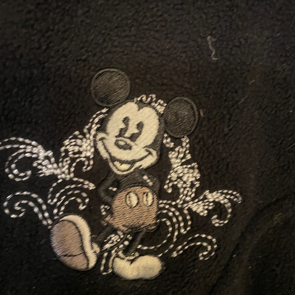 Disney World Mickey Mouse Black hooded Sweatshirt - Picture 4 of 5